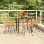 Juego de comedor de jardín 5 piezas ratán sintético von , Gartensets - Ref: Foro24-3157846, Preis: 364,78 €, Rabatt: %
