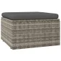Set de muebles de jardín 9 pzas y cojines ratán sintético gris by , Garden sets - Ref: Foro24-3157382, Price: 832,89 €, Disco...