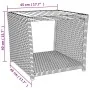 Juego muebles jardín 3 pzas madera acacia ratán sintético gris by , Garden sets - Ref: Foro24-3157653, Price: 324,29 €, Disco...