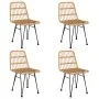 Juego de comedor de jardín 5 piezas ratán sintético von , Gartensets - Ref: Foro24-3157890, Preis: 423,61 €, Rabatt: %