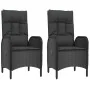 Set de muebles jardín 5 pzas con cojines ratán sintético negro von , Gartensets - Ref: Foro24-3185175, Preis: 671,01 €, Rabat...