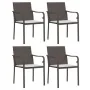 Juego comedor jardín 5 piezas y cojines ratán sintético y acero de , Conjuntos de jardín - Ref: Foro24-3186957, Precio: 311,6...