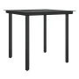 Juego comedor jardín 3 piezas y cojines ratán sintético y acero von , Gartensets - Ref: Foro24-3186955, Preis: 193,31 €, Raba...