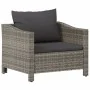 Set de muebles de jardín 7 pzas y cojines ratán sintético gris by , Garden sets - Ref: Foro24-3187283, Price: 589,11 €, Disco...
