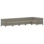 Set de muebles de jardín 6 pzas y cojines ratán sintético gris by , Garden sets - Ref: Foro24-3187276, Price: 456,96 €, Disco...