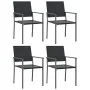 Juego de comedor para jardín 5 piezas ratán sintético y acero von , Gartensets - Ref: Foro24-3187023, Preis: 275,13 €, Rabatt: %