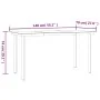 Juego de comedor para jardín 5 piezas ratán sintético y acero von , Gartensets - Ref: Foro24-3187023, Preis: 275,13 €, Rabatt: %