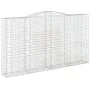 Cestas de gaviones 20 uds forma de arco hierro 400x50x220/240cm | Foro24.es | Tu tienda online para hogar, jardín y más Foro24.es