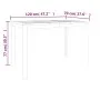 Juego de comedor para jardín 5 piezas madera maciza de teca de , Conjuntos de jardín - Ref: Foro24-3157148, Precio: 607,04 €,...