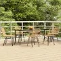 Juego de comedor de jardín 7 piezas ratán sintético von , Gartensets - Ref: Foro24-3157878, Preis: 702,93 €, Rabatt: %