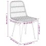 Juego de comedor de jardín 7 piezas ratán sintético von , Gartensets - Ref: Foro24-3157878, Preis: 702,93 €, Rabatt: %