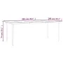 Juego de comedor para jardín 9 piezas ratán sintético y acero von , Gartensets - Ref: Foro24-3187016, Preis: 491,82 €, Rabatt: %