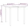 Juego de comedor para jardín 5 piezas acero y textilene negro von , Gartensets - Ref: Foro24-3200711, Preis: 270,01 €, Rabatt: %
