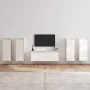 Muebles para TV 5 piezas madera maciza de pino blanco von , TV-Möbel - Ref: Foro24-3100215, Preis: 240,25 €, Rabatt: %