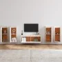 Muebles para TV 5 piezas madera maciza de pino blanco von , TV-Möbel - Ref: Foro24-3100215, Preis: 240,25 €, Rabatt: %
