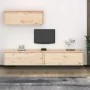 Muebles para TV 3 piezas madera maciza de pino by , TV Furniture - Ref: Foro24-3100139, Price: 207,20 €, Discount: %