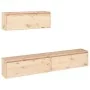 Muebles para TV 3 piezas madera maciza de pino by , TV Furniture - Ref: Foro24-3100139, Price: 207,20 €, Discount: %