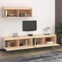 Muebles para TV 3 piezas madera maciza de pino by , TV Furniture - Ref: Foro24-3100139, Price: 207,20 €, Discount: %