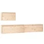 Muebles para TV 3 piezas madera maciza de pino by , TV Furniture - Ref: Foro24-3100274, Price: 185,57 €, Discount: %
