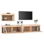 Muebles para TV 3 piezas madera maciza de pino by , TV Furniture - Ref: Foro24-3100274, Price: 185,57 €, Discount: %