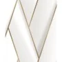 DUTCH WALLCOVERINGS Papel pintado Geometric blanco y dorado | Foro24.es | Tu tienda online para hogar, jardín y más Foro24.es