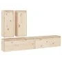 Muebles para TV 4 piezas madera maciza de pino von , TV-Möbel - Ref: Foro24-3100179, Preis: 211,25 €, Rabatt: %