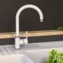EISL Grifo monomando de cocina DIZIANI cromado blanco | Foro24.es | Tu tienda online para hogar, jardín y más Foro24.es