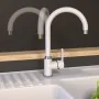 EISL Grifo monomando de cocina DIZIANI cromado blanco | Foro24.es | Tu tienda online para hogar, jardín y más Foro24.es