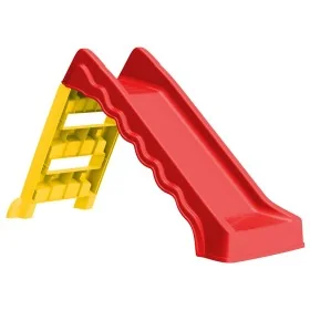Tobogán para niños plegable interior y exterior rojo y amarillo by , Slides - Ref: Foro24-92578, Price: 84,69 €, Discount: %