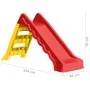 Tobogán para niños plegable interior y exterior rojo y amarillo by , Slides - Ref: Foro24-92578, Price: 81,07 €, Discount: %