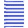 Toldo para balcón HDPE azul y blanco 90x500 cm von , Sonnenschirme - Ref: Foro24-310890, Preis: 15,15 €, Rabatt: %