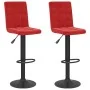 Taburetes de cocina 2 unidades terciopelo rojo vino tinto von , Küchenhocker - Ref: Foro24-335769, Preis: 145,50 €, Rabatt: %