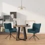 Sillas de comedor giratorias 2 uds terciopelo azul von , Essstühle - Ref: Foro24-344808, Preis: 143,46 €, Rabatt: %