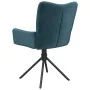 Sillas de comedor giratorias 2 uds terciopelo azul von , Essstühle - Ref: Foro24-344808, Preis: 143,46 €, Rabatt: %