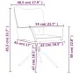 Sillas de comedor giratorias 2 uds terciopelo azul von , Essstühle - Ref: Foro24-344808, Preis: 143,46 €, Rabatt: %