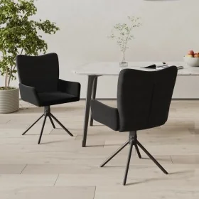 Sillas de comedor giratorias 2 uds terciopelo negro von , Essstühle - Ref: Foro24-344815, Preis: 150,85 €, Rabatt: %