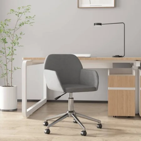 Silla de oficina giratoria de tela gris claro | Foro24.es | Tu tienda online para hogar, jardín y más Foro24.es