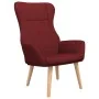 Sillón de relax de tela color rojo tinto by , Armchairs - Ref: Foro24-341402, Price: 124,55 €, Discount: %