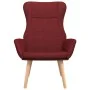 Sillón de relax de tela color rojo tinto by , Armchairs - Ref: Foro24-341402, Price: 124,55 €, Discount: %
