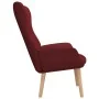 Sillón de relax de tela color rojo tinto by , Armchairs - Ref: Foro24-341402, Price: 124,55 €, Discount: %