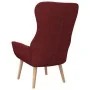 Sillón de relax de tela color rojo tinto by , Armchairs - Ref: Foro24-341402, Price: 124,55 €, Discount: %