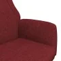 Sillón de relax de tela color rojo tinto by , Armchairs - Ref: Foro24-341402, Price: 124,55 €, Discount: %