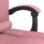 Silla de oficina reclinable con masaje terciopelo rosa by , Office chairs - Ref: Foro24-349665, Price: 146,33 €, Discount: %