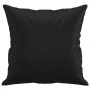Cojines decorativos 2 uds cuero sintético negro 40x40 cm by , Cushions - Ref: Foro24-349479, Price: 28,92 €, Discount: %
