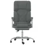 Silla de oficina reclinable con masaje de tela gris oscuro von , Bürostühle - Ref: Foro24-349686, Preis: 129,81 €, Rabatt: %