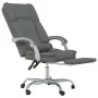 Silla de oficina reclinable con masaje de tela gris oscuro von , Bürostühle - Ref: Foro24-349686, Preis: 129,81 €, Rabatt: %