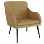 Sillón de terciopelo marrón 63x76x80 cm de , Sillones - Ref: Foro24-351442, Precio: 88,77 €, Descuento: %