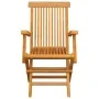 Sillas de jardín 2 uds madera maciza de teca con cojines grises von , Gartenstühle - Ref: Foro24-3062488, Preis: 200,50 €, Ra...