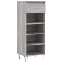 Mueble zapatero madera contrachapada gris Sonoma 40x36x105 cm | Foro24.es | Tu tienda online para hogar, jardín y más Foro24.es