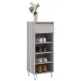 Mueble zapatero madera contrachapada gris Sonoma 40x36x105 cm | Foro24.es | Tu tienda online para hogar, jardín y más Foro24.es